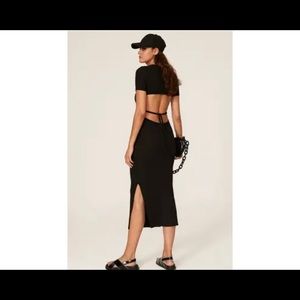 LNA Nara Cutout Dress